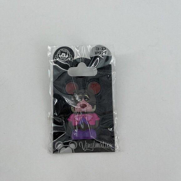 NEW DISNEY PARKS Vinylmation 3D Trading Pin Drunken Dormouse Alice in Wonderland - Picture 1 of 7